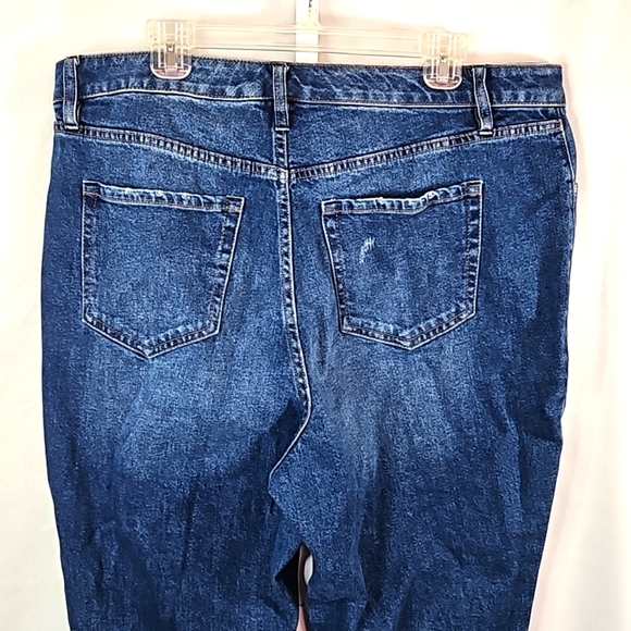 Lane Bryant Plus Size Signature Fit High- Rise Girlfriend Straight Jean Sz 16 - Picture 5 of 7